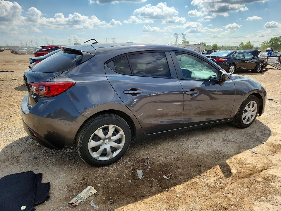 2016 Mazda 3 მანქანა იყიდება აუქციონზე, vin: JM1BM1J74G1328735, აუქციონის ნომერი: 63609776