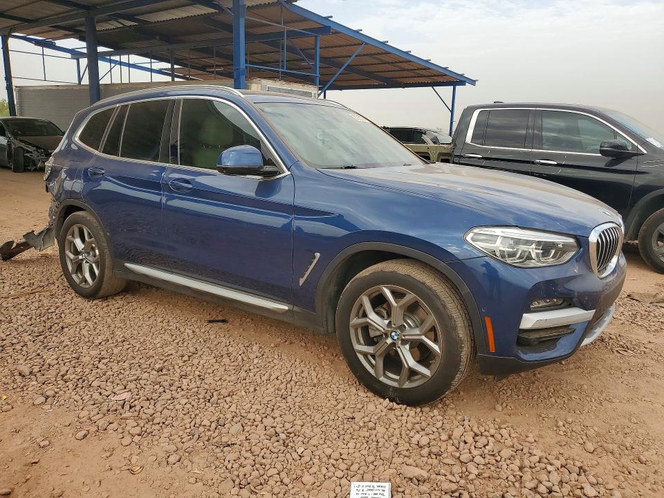 63765126 :رقم المزاد ، 5UXTY3C04L9B12434 vin ، 2020 Bmw X3 مزاد بيع
