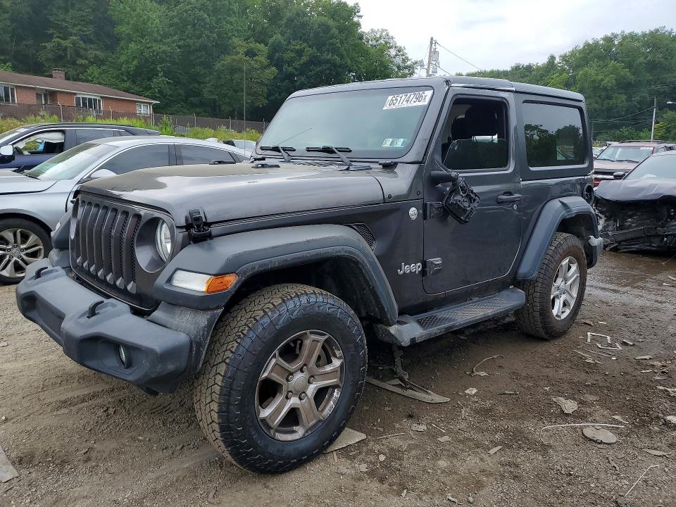 2018 Jeep Wrangler მანქანა იყიდება აუქციონზე, vin: 1C4GJXAGXJW161437, აუქციონის ნომერი: 65174796