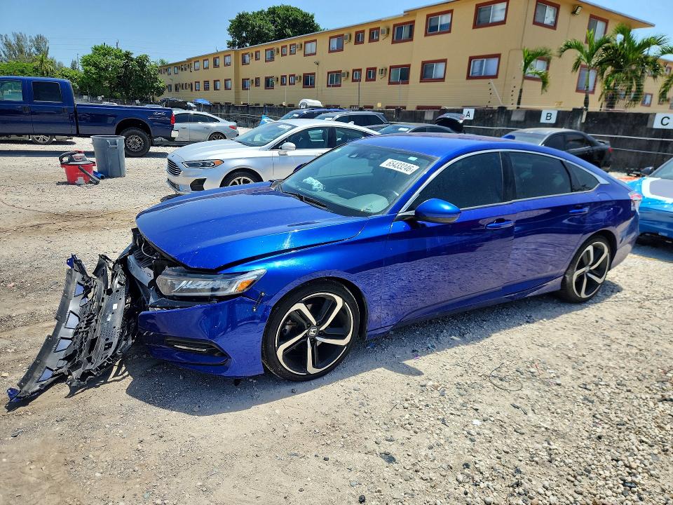 65433246 :رقم المزاد ، 1HGCV1F39LA147682 vin ، 2020 Honda Accord مزاد بيع