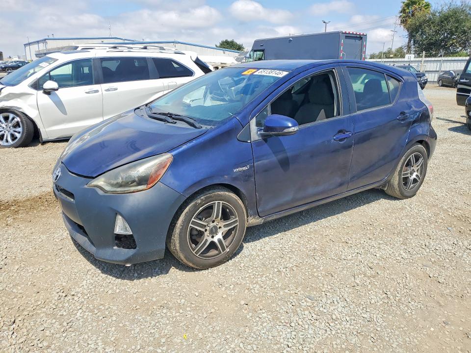 Aukcja sprzedaży 2012 Toyota Prius C, vin: JTDKDTB36C1007815, numer aukcji: 65138146