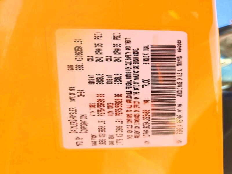 Aukcja sprzedaży 2004 Dodge Ram 1500, vin: 1D7HA16D54J223480, numer aukcji: 64967556