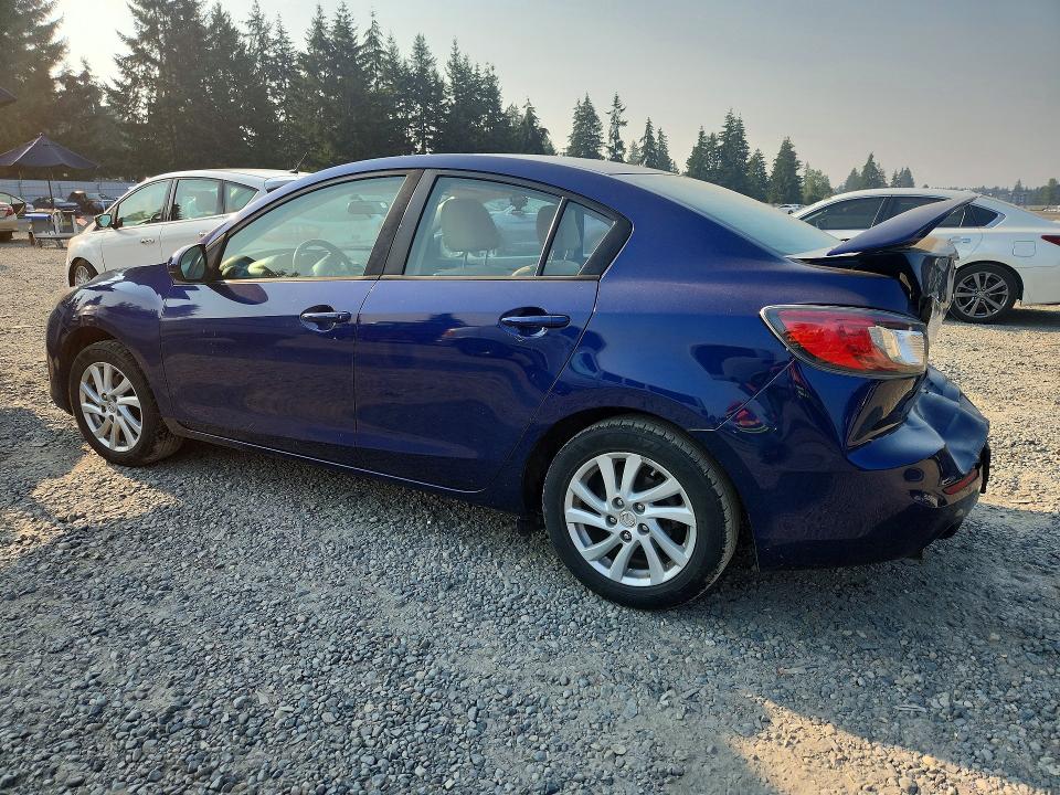 2012 Mazda 3 მანქანა იყიდება აუქციონზე, vin: JM1BL1V86C1626820, აუქციონის ნომერი: 63564416