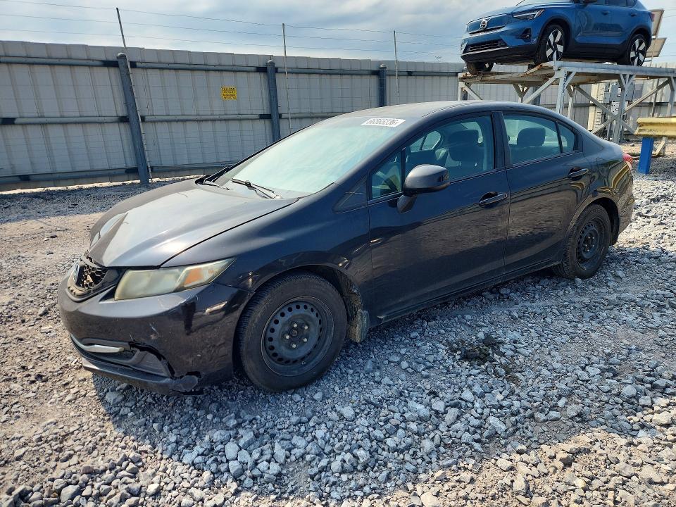 66565236 :رقم المزاد ، 2HGFB2F51DH578257 vin ، 2013 Honda Civic مزاد بيع