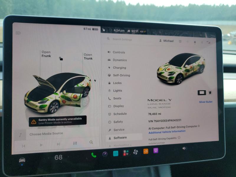 Продаж на аукціоні авто 2023 Tesla Model Y, vin: 7SAYGDEE4PA043231, номер лоту: 66624546