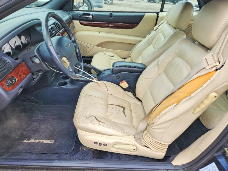 63518176 :رقم المزاد ، 1C3EL65U41N626414 vin ، 2001 Chrysler Sebring مزاد بيع