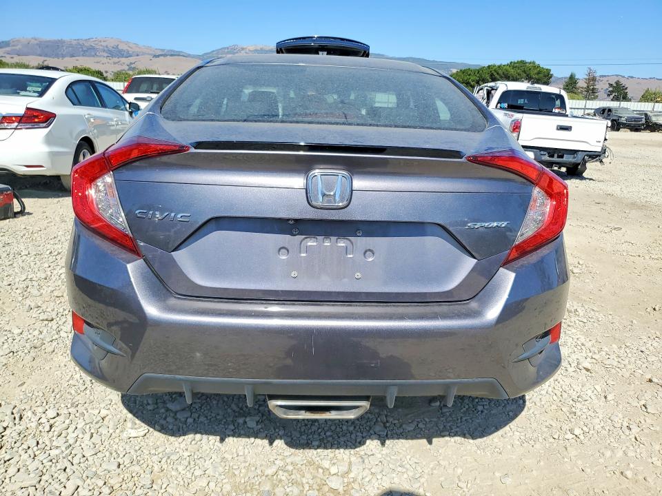 63876606 :رقم المزاد ، 19XFC2F88LE206429 vin ، 2020 Honda Civic مزاد بيع
