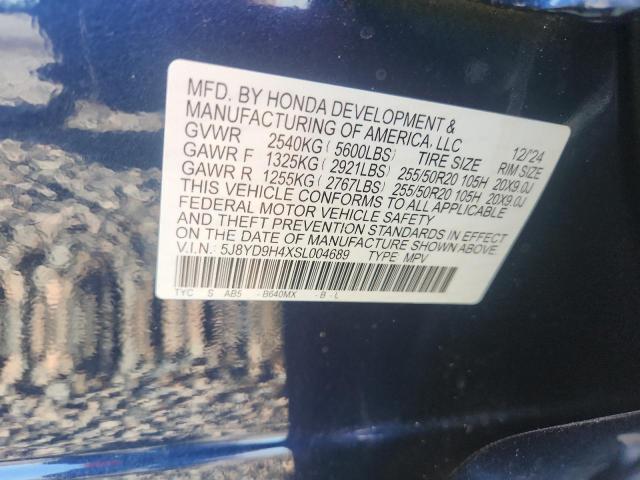 Продажа на аукционе авто 2025 Acura Mdx, vin: 5J8YD9H4XSL004689, номер лота: 65002126