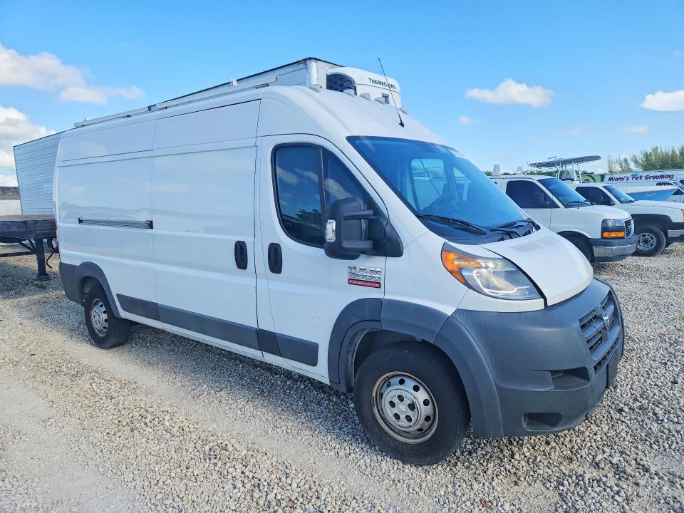 63262926 :رقم المزاد ، 3C6TRVDGXHE525455 vin ، 2017 Ram Promaster 2500 مزاد بيع