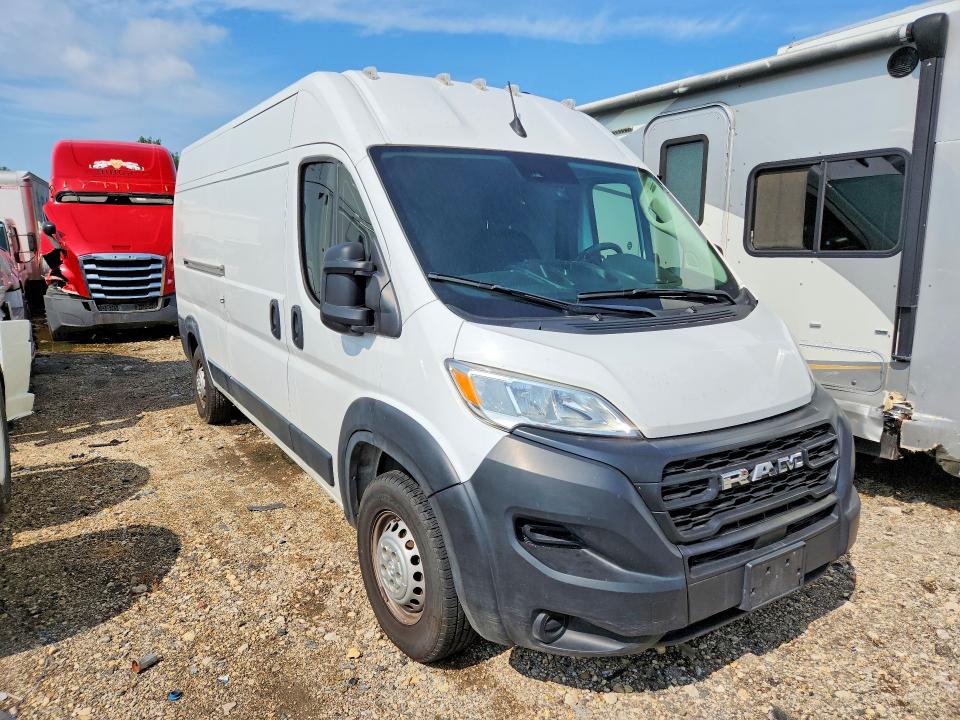 62967596 :رقم المزاد ، 3C6LRVDG4PE502557 vin ، 2023 Ram Promaster 2500 مزاد بيع