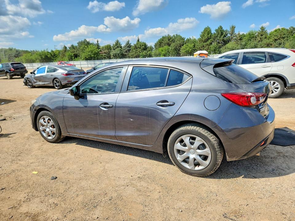 2016 Mazda 3 მანქანა იყიდება აუქციონზე, vin: JM1BM1J74G1328735, აუქციონის ნომერი: 63609776