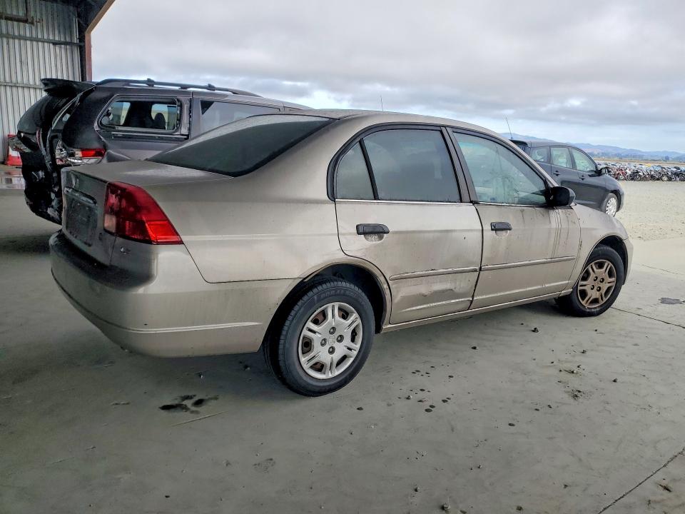 2001 Honda Civic მანქანა იყიდება აუქციონზე, vin: 2HGES16551H554206, აუქციონის ნომერი: 66250986