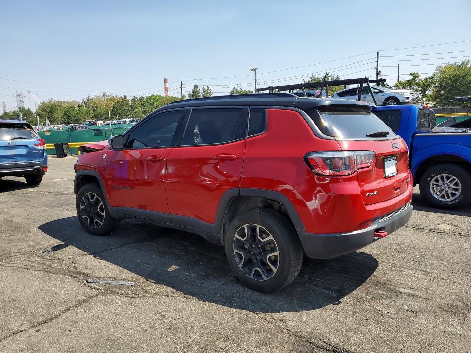 2018 Jeep Compass მანქანა იყიდება აუქციონზე, vin: 3C4NJDDB9JT501205, აუქციონის ნომერი: 64306646