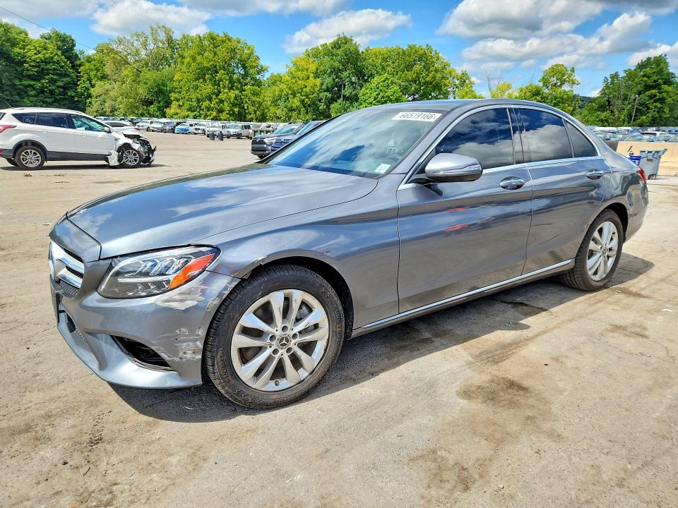 66519166 :رقم المزاد ، 55SWF8EB9KU284958 vin ، 2019 Mercedes-benz C مزاد بيع