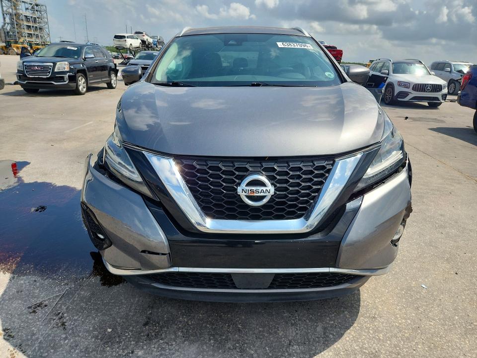 63837096 :رقم المزاد ، 5N1AZ2CJ5MC102663 vin ، 2021 Nissan Murano مزاد بيع
