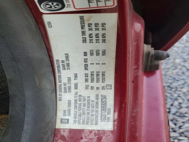 Aukcja sprzedaży 2005 Chevrolet Colorado, vin: 1GCDT136958207347, numer aukcji: 64931876