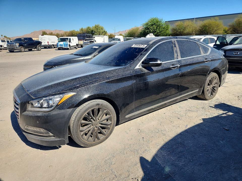 Продажа на аукционе авто 2017 Genesis G80, vin: KMHGN4JE7HU167375, номер лота: 63536576