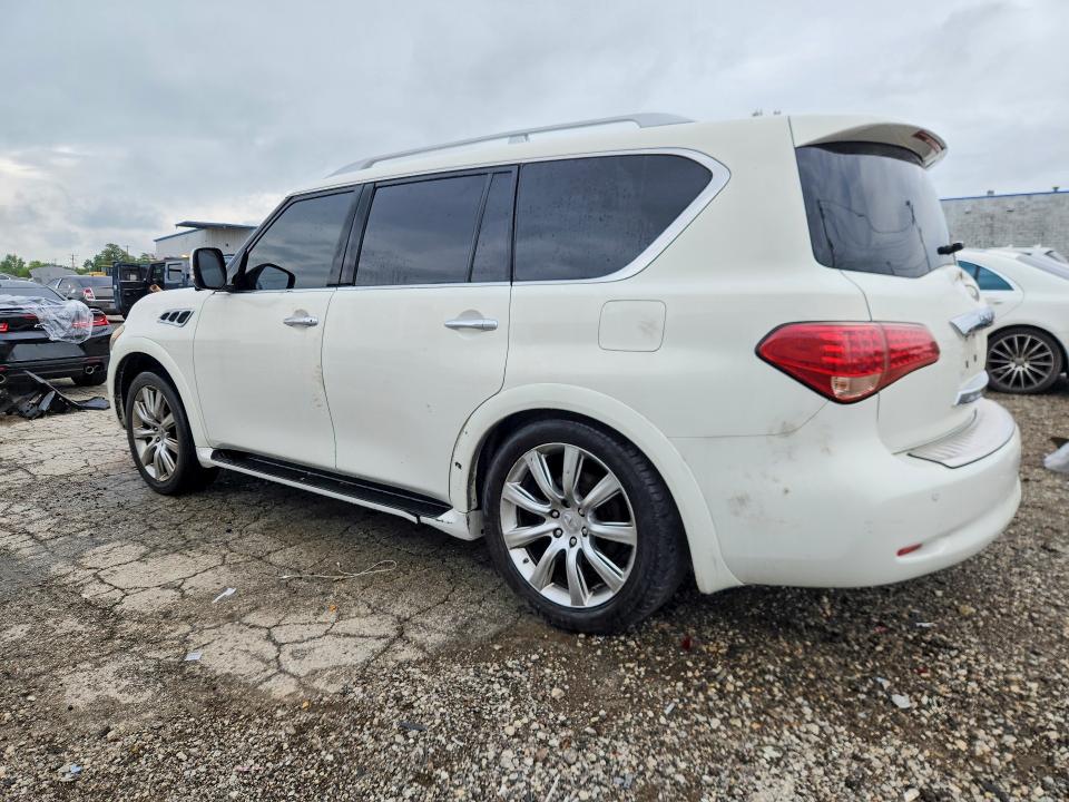 2012 Infiniti Qx56 მანქანა იყიდება აუქციონზე, vin: JN8AZ2NE1C9015542, აუქციონის ნომერი: 64937746