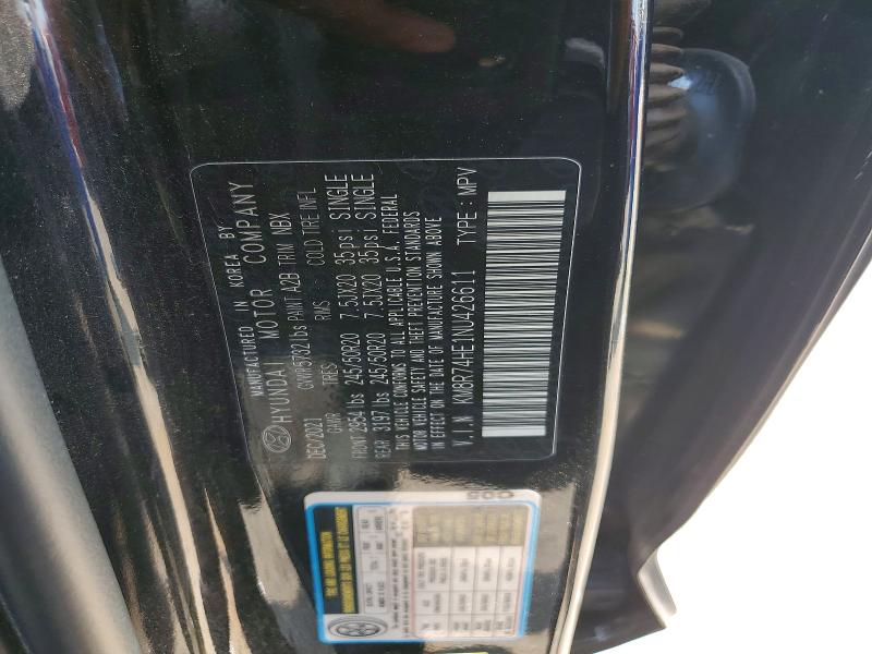 Aukcja sprzedaży 2022 Hyundai Palisade, vin: KM8R74HE1NU426611, numer aukcji: 66489486