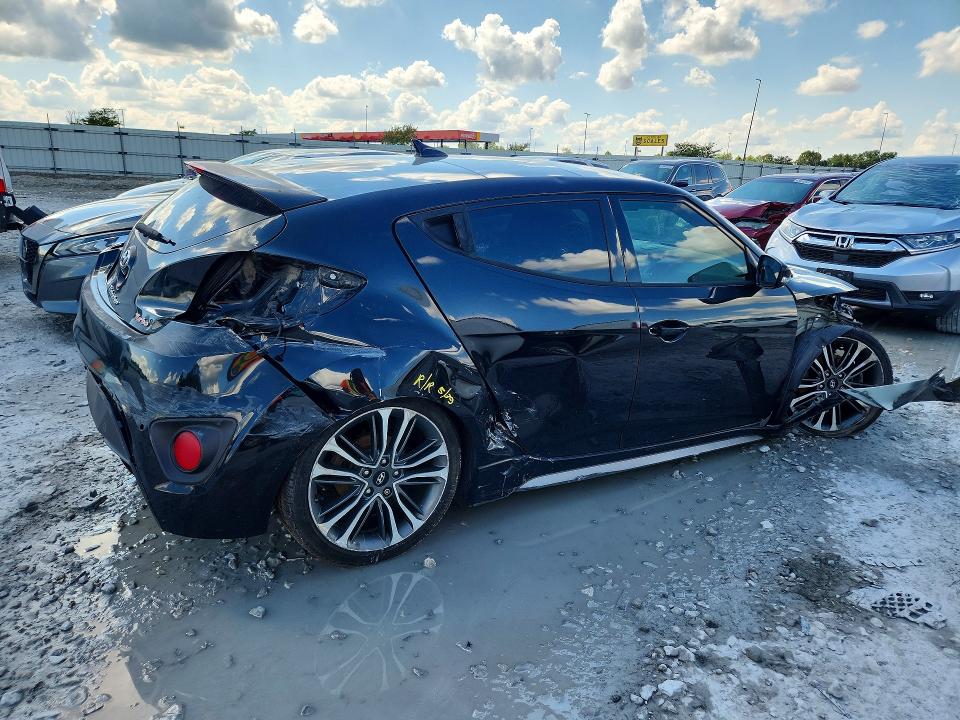 65818726 :رقم المزاد ، KMHTC6AE1GU275229 vin ، 2016 Hyundai Veloster مزاد بيع