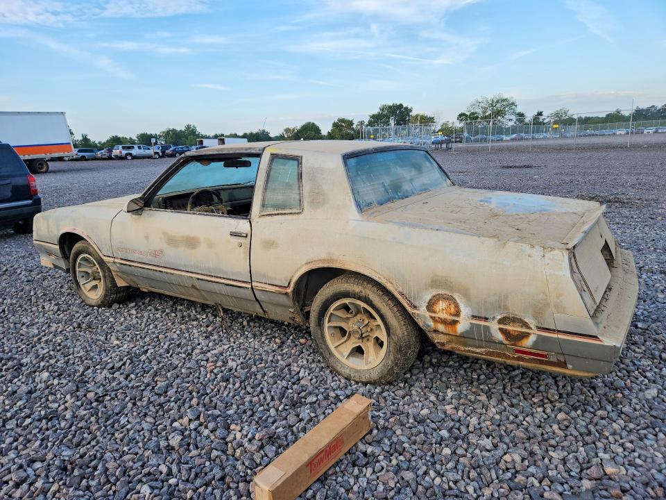 66917526 :رقم المزاد ، 1G1GZ37G4GR159885 vin ، 1986 Chevrolet Monte Carlo مزاد بيع