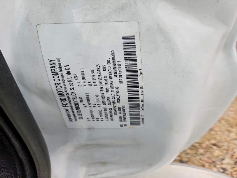 Aukcja sprzedaży 2015 Ford F750, vin: 3FRWF7FJ0FV747926, numer aukcji: 65523816