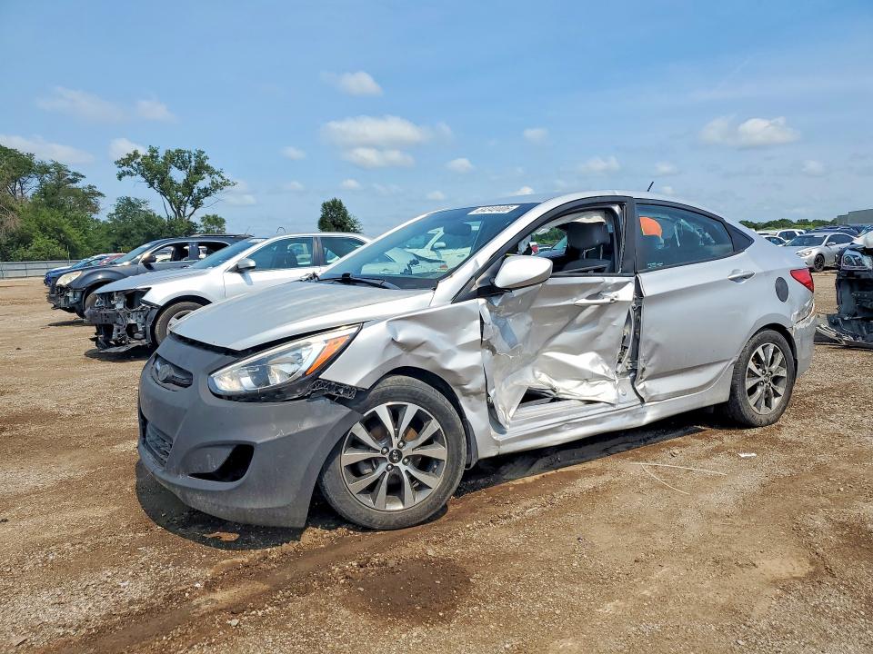 64340406 :رقم المزاد ، KMHCT4AE4HU347093 vin ، 2017 Hyundai Accent مزاد بيع