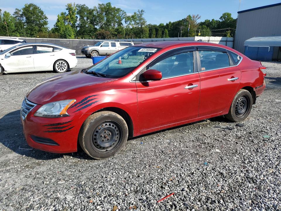Auction sale of the 2014 Nissan Sentra, vin: 3N1AB7AP0EY228471, lot number: 63780686
