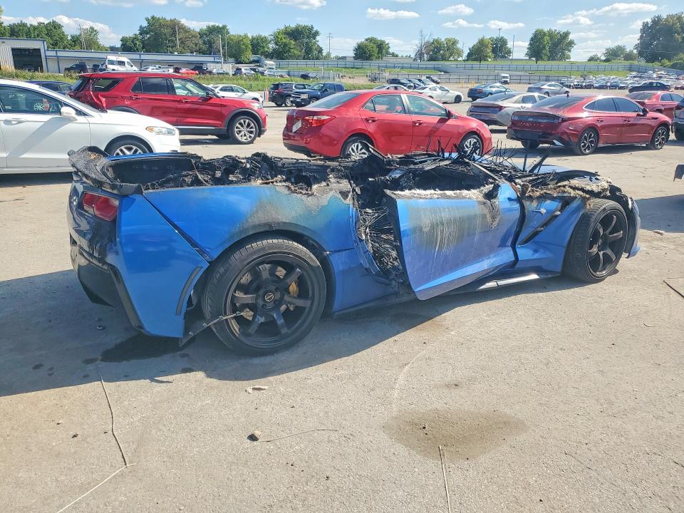 66746026 :رقم المزاد ، 1G1YM2D70E5000464 vin ، 2014 Chevrolet Corvette مزاد بيع