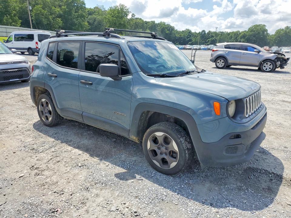 Продаж на аукціоні авто 2017 Jeep Renegade, vin: ZACCJBAB6HPG21593, номер лоту: 63819516