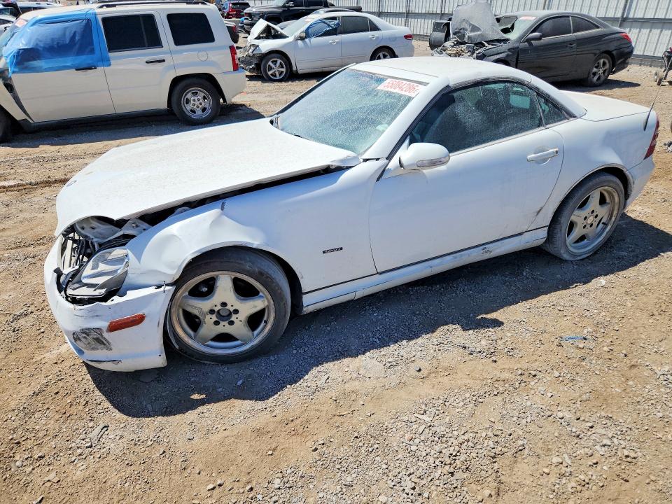 55084286 :رقم المزاد ، WDBKK49F11F174254 vin ، 2001 Mercedes-benz Slk مزاد بيع