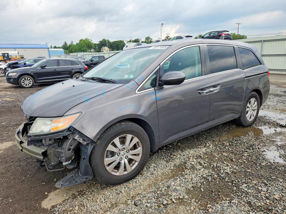 66171826 :رقم المزاد ، 5FNRL5H61GB065374 vin ، 2016 Honda Odyssey مزاد بيع