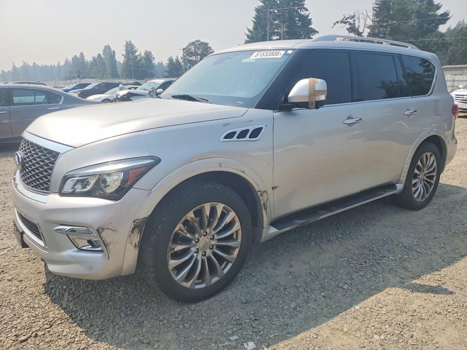 61533806 :رقم المزاد ، JN8AZ2NF3H9640010 vin ، 2017 Infiniti Qx80 مزاد بيع