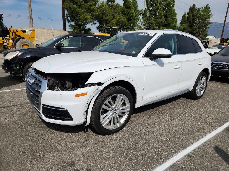 66409836 :رقم المزاد ، WA1BNAFY6J2088856 vin ، 2018 Audi Q5 مزاد بيع