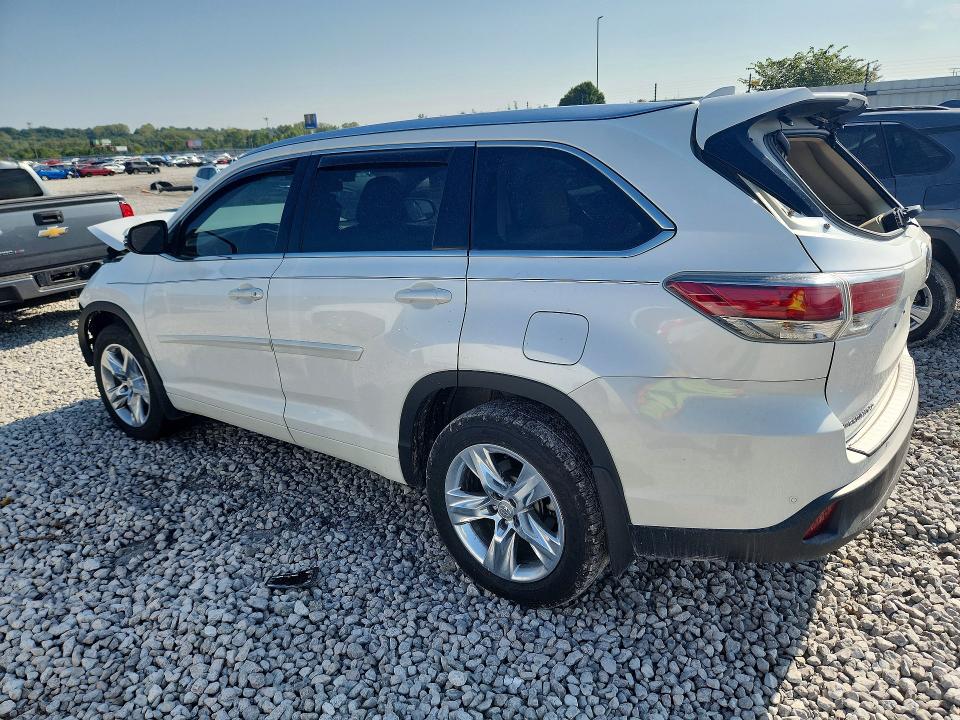 2015 Toyota Highlander მანქანა იყიდება აუქციონზე, vin: 5TDDKRFH7FS120087, აუქციონის ნომერი: 66180766