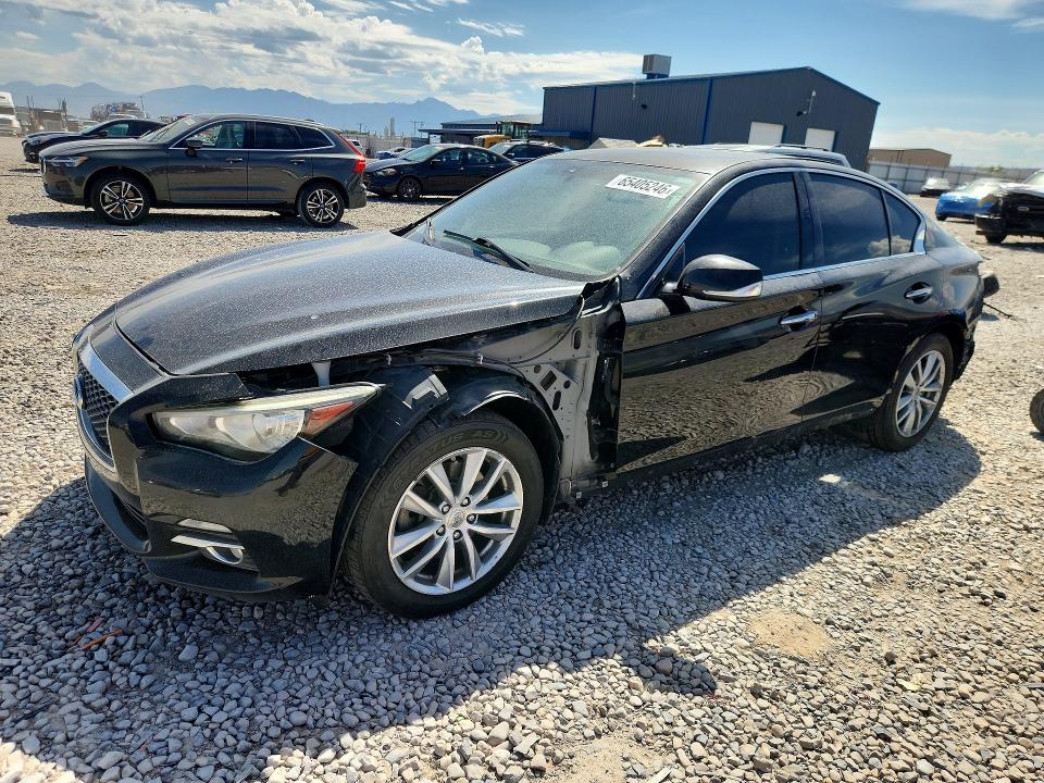 2018 Infiniti Q50 მანქანა იყიდება აუქციონზე, vin: JN1EV7AR6JM440458, აუქციონის ნომერი: 65405246
