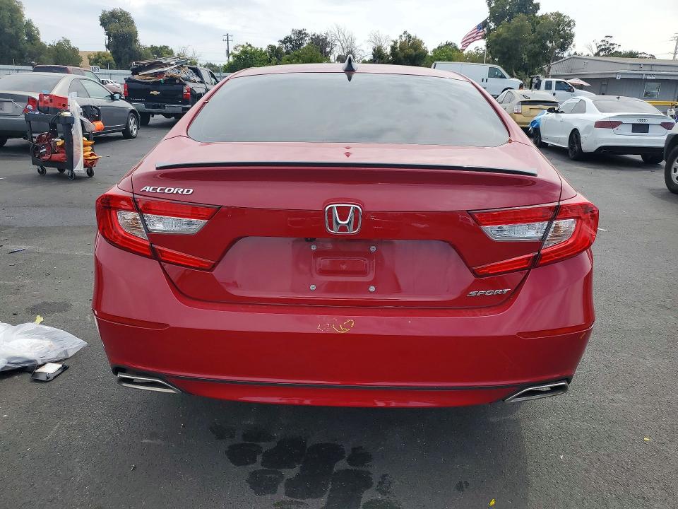 2022 Honda Accord მანქანა იყიდება აუქციონზე, vin: 1HGCV1F36NA060891, აუქციონის ნომერი: 66798406