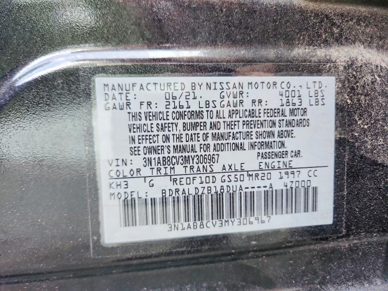 Продажа на аукционе авто 2021 Nissan Sentra, vin: 3N1AB8CV3MY306967, номер лота: 63674746