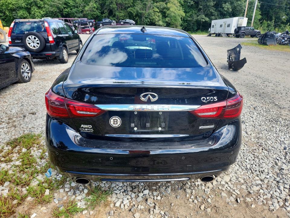 2019 Infiniti Q50 მანქანა იყიდება აუქციონზე, vin: JN1EV7AR3KM591727, აუქციონის ნომერი: 61922336