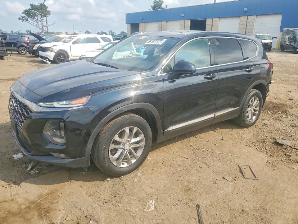 2019 Hyundai Santa Fe მანქანა იყიდება აუქციონზე, vin: 5NMS3CAD3KH136077, აუქციონის ნომერი: 65152776
