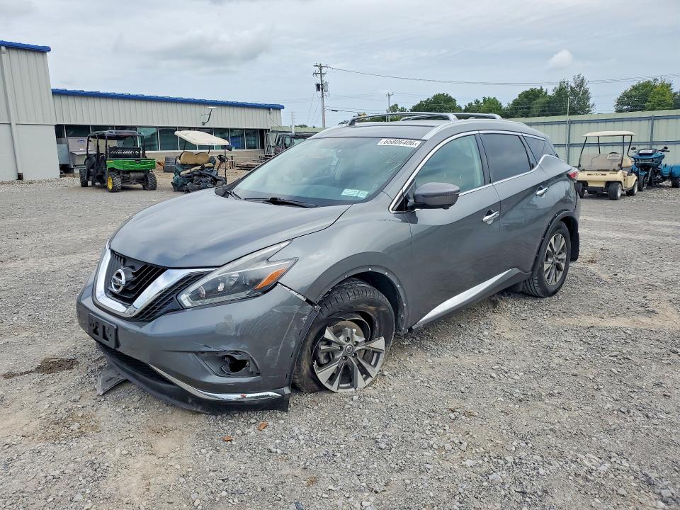 65806406 :رقم المزاد ، 5N1AZ2MH6JN171826 vin ، 2018 Nissan Murano مزاد بيع