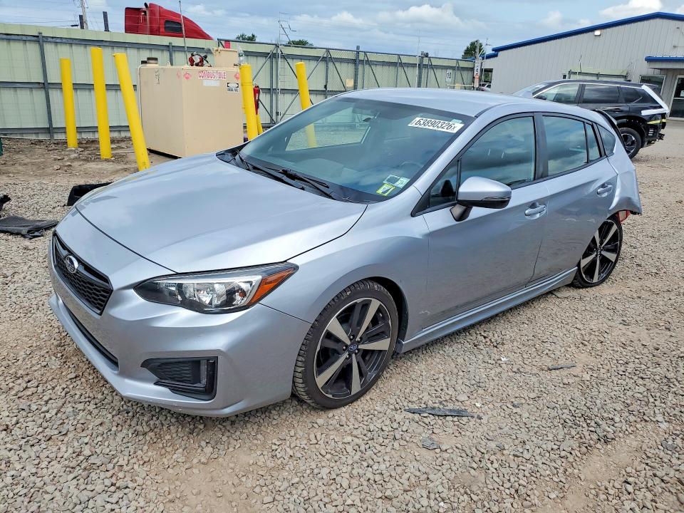 2019 Subaru Impreza მანქანა იყიდება აუქციონზე, vin: 4S3GTAJ62K3716155, აუქციონის ნომერი: 63890326