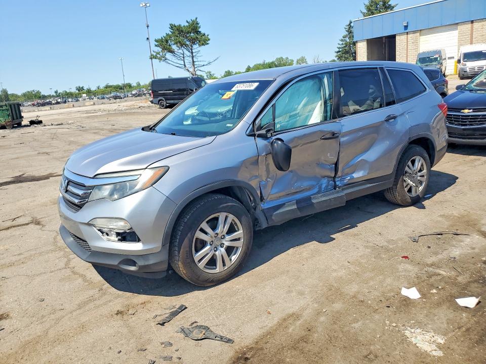 2016 Honda Pilot მანქანა იყიდება აუქციონზე, vin: 5FNYF6H16GB053220, აუქციონის ნომერი: 63751086