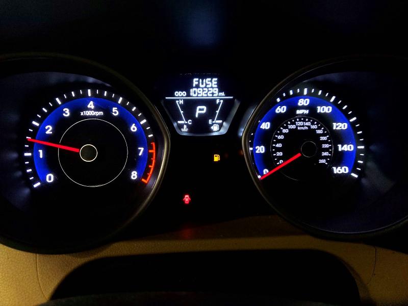 2013 Hyundai Elantra მანქანა იყიდება აუქციონზე, vin: 5NPDH4AE7DH295747, აუქციონის ნომერი: 66097096