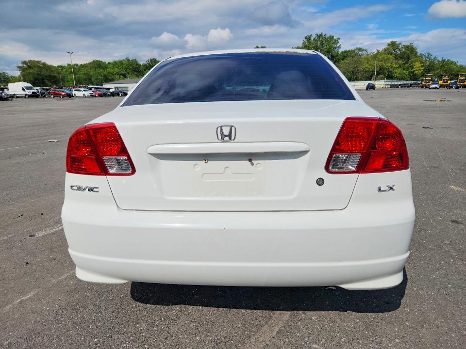 Продажа на аукционе авто 2005 Honda Civic, vin: 2HGES16505H521507, номер лота: 63551726