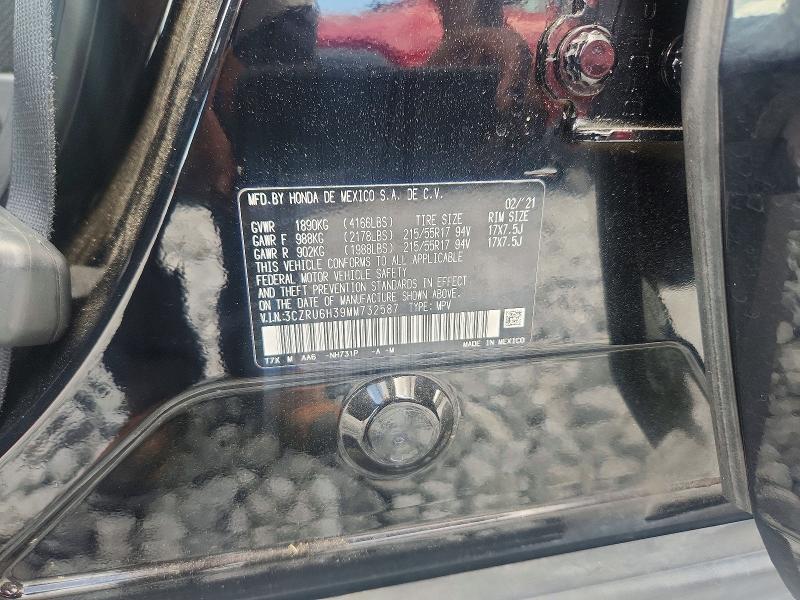 Aukcja sprzedaży 2021 Honda Hr-v, vin: 3CZRU6H39MM732587, numer aukcji: 64449536