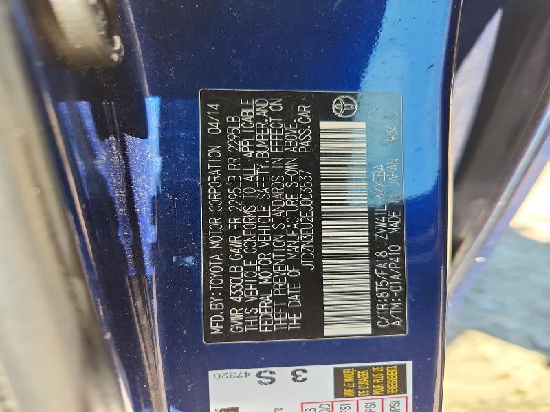 Продаж на аукціоні авто 2014 Toyota Prius V, vin: JTDZN3EU2EJ003537, номер лоту: 65511656