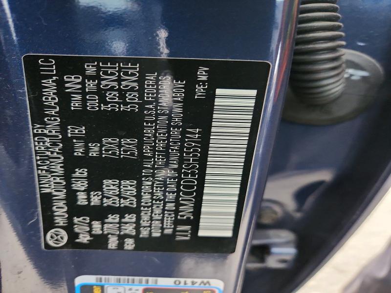 2025 Hyundai Tucson მანქანა იყიდება აუქციონზე, vin: 5NMJCCDE3SH559144, აუქციონის ნომერი: 63438906