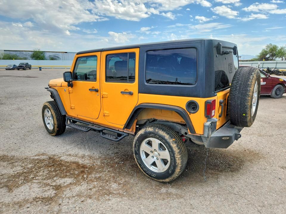 Продажа на аукционе авто 2013 Jeep Wrangler Unlimited, vin: 1C4BJWFGXDL502208, номер лота: 58317506