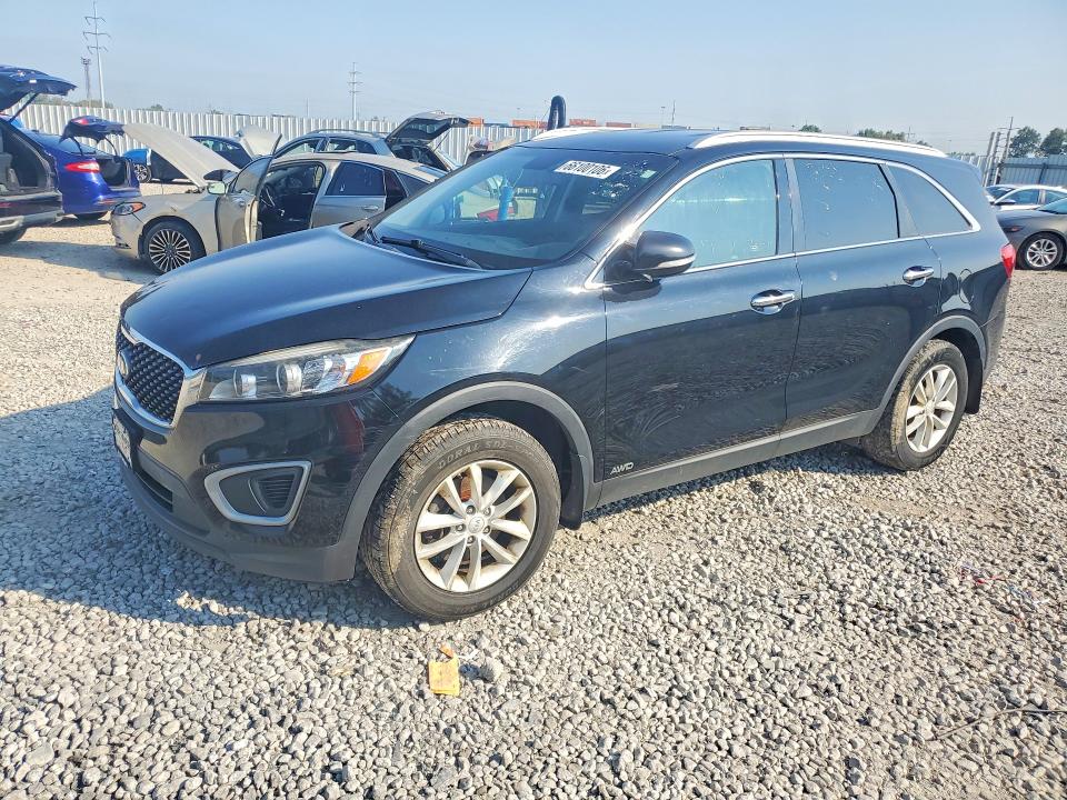 66100106 :رقم المزاد ، 5XYPGDA38JG383319 vin ، 2018 Kia Sorento مزاد بيع